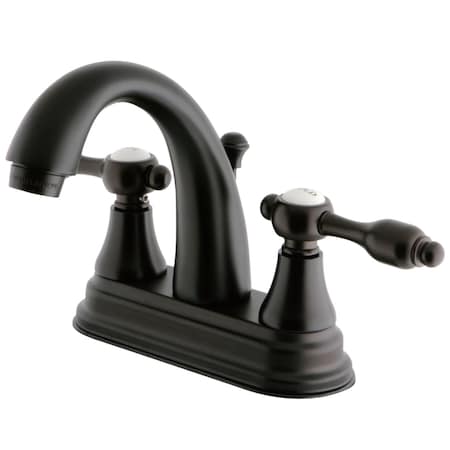 KS7615TAL 4 Centerset Bathroom Faucet, Oil Rubbed Bronze